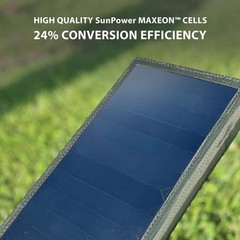 Durable Water-Resistant Solar Panel USB-A Charger