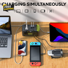 Portable Power Station 88Wh Camping Lithium Battery Solar Generator
