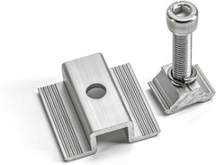 Solar Panel Mounting Brackets Mid and End Clamps and Rails Kit for Roofing Solar