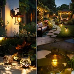 Solar Light Replacement Top 2 Pack, IP55 Waterproof, 3.15in 8cm, Black