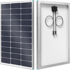 Tempered Glass 100 Watt Solar Charger – Perfect for Boats, Roofs, and Farms