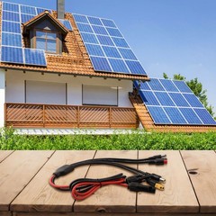 Solar Adapter Kit Power Station Adapter 12AWG-18AWG Wires 140W18V Compatibility