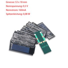 0.5/1/1.5/2-10V Solar Cell Production DIY Solar Panel for Phone Charger Outdoor