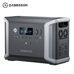 Dabbsson 2330Wh 2200W Power Station DBS2300Plus Portable Solar Generator Camping
