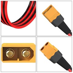10 AWG XT60 Male to XT60 Female Connector Solar Extension Cable Wire for RC Lipo