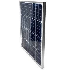 Mono 12V 50W Solar Panel RV Boat Car Battery Solar Charger – 21″ x 26″ x 1″