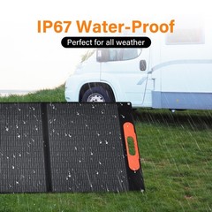200W Solar Panel foldable Portable Power Station Car Solar Generator