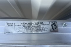 Solar Industries SKYLIGHT 5252 Curb Movement Mount 25.5” X 25.5”