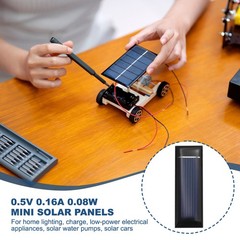 8PCS – 0.5V 0.08W 0.16A Mini Solar Panels Small Solar Photovoltaic Power Cells