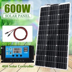 Hot Sale Solar Panel 900w High Efficiency Home Solar Charger Off Grid System