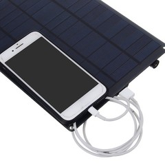 12V 5W Solar Panel and 5V Battery Charger Kit For RV Boat Car Camping Marine