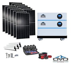 6.6KW OMO All-In-One Customizable Stacking Inverter/Battery System 120/240 11000