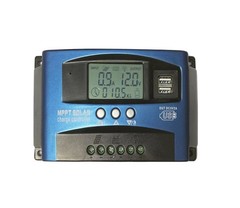 🚀Solar Panel Regulator MPPT Dual USB 12V-24V Auto Focus Charge Controller 30A