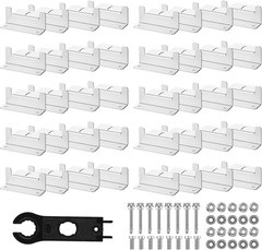 Konohan 10 Set Solar Panel Mounting Brackets Z Bracket Aluminum Solar Panel Moun