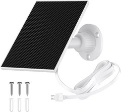 Simplisafe Solar Panel Outdoor Camera IP65 Waterproof 360 Adjustable Panel 13FT