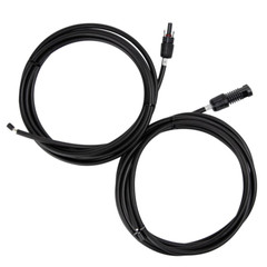 Renogy 10Ft 10AWG Solar Adaptor Wire Extension Cables with Female and Male Conne