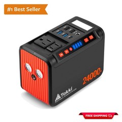 Lightweight 120W Portable Generator with 8 Outputs for Outdoor Adventures