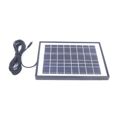 Portable Solar Generator Kit 3600mAh Battery 3×1W LEDs 8 Inch Fan