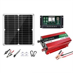 Grennova Complete Solar System Kit 30W Panel 1000W Inverter 60A MPPT Controller