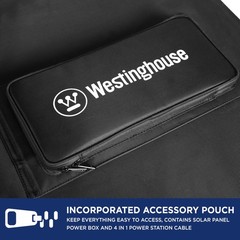 Westinghouse Portable 100W Solar Panel for Portable Power Stations, iPhone, iPad