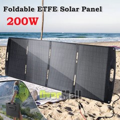 100W 200W Solar Panel Foldable Off-Grid for Power Station 23.4% Efficiency