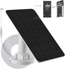 3W/5V Solar Panel with Built-In 4000Mah Battery,Usb-C Port,Ip65,13.2Ft/4M Chargi
