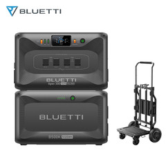BLUETTI Apex 300+B500K+Foldable Trolley 3840W 7884.8Wh Power Station for Backup
