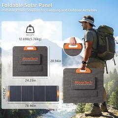 Foldable Solar Panel 200W 25% Efficient