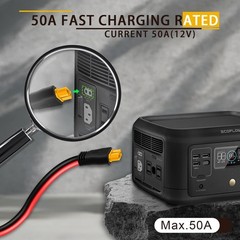 10AWG Solar Panel Cable MC4 to XT60 Adapter for Solar Generator 3.4 feet USA New