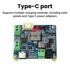 6-24V Solar Panel Power Management Module 5V 3A Supports MPPT, PD QC FCP SFCP
