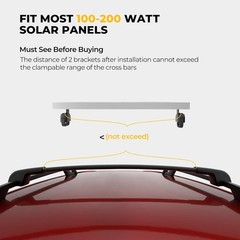 Versatile Solar Panel Brackets for Vehicles