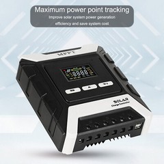 20-60A MPPT Solar Charge Controller Charger 12V/24V/48V with Color LCD Display
