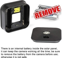 3 Pack Solar Panel Compatible with Blink Outdoor 4 4th Gen/Blink Outdoor 3rd …