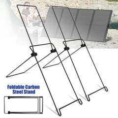 Solar Panel Tilt Mount Bracket Folding Carbon Steel Support Stand for RV 14″ Lot