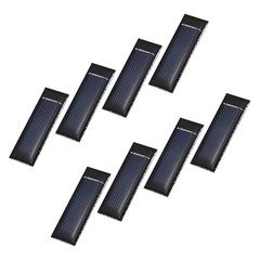 8PCS 0.5V 0.08W 0.16A Small Solar Photovoltaic Power Cells Charge DIY Electric