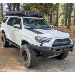 Lensun Solar Panel Kit 80W 12V for Toyota 4Runner 4th&5th Gen(2003-2024) Offroad