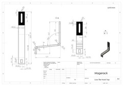 Magerack Tile Hook Bracket Solar Panel PV Module Mounting Racking Pack 10