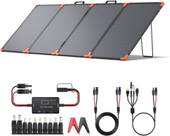 200 Watt Portable Solar Panel with 20A PWM Controller,Rv Essentials,19V Foldable
