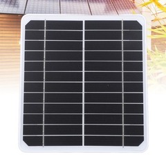 20W Wall Solar Panel Charger For Security Camera Easy To Use