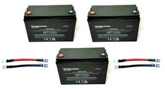 WindyNation 300 Watt Monocrystalline Solar Panel Kit for RV Boat Off-Grid