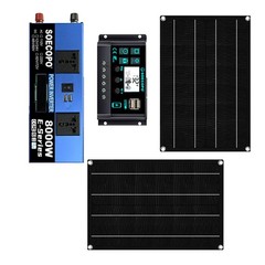 Robust 8000W Off-Grid Power Station Kit | Inverter, 100A Controllery1