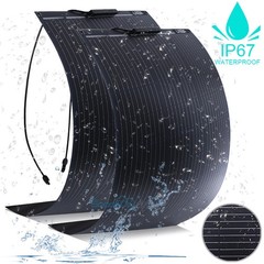 200W 400W Flexible Solar Panel Mono 12V for Outdoor Camping RV Off-Grid System