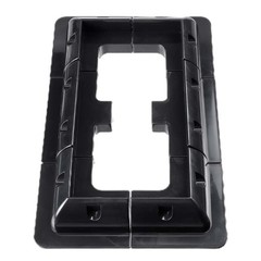 Corner Bracket Kit Easy Installation No Drill Support Kit for Camper Garages