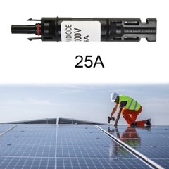 Solar Panel Fuse Holder And Fuse 25A Waterproof Inline PV Fuse Holder 1000VDC
