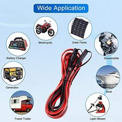 ELECTOP 15ft 10AWG SAE Extension Cable with Quick Connect Disconnect SAE Power C