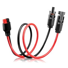 10AWG Solar Panel to Anderson Connector Adapter Extension Cable 1.6FT