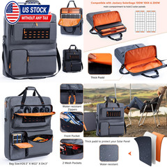 Travel Carrying Case Compatible with Jackery SolarSaga 100W 100X 200W – Solar