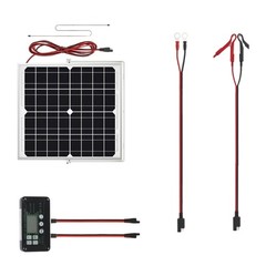40W Monocrystalline Solar plate Kits None Battery Direct Drive Solar plate