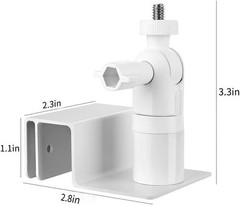 Gutter Mount for Ring, Arlo, Reolink Solar Panels, Universal Weatherproof Alu…