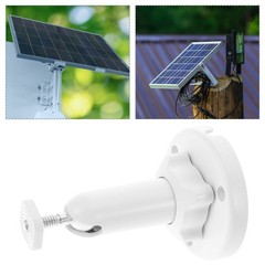 Outdoor Adjustable Mount Panel Solar Bracket For Security Camera Holder ABS